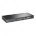 JetStream 24-Port 10/100Mbps + 4-Port Gigabit Smart Switch with 24-Port PoE+